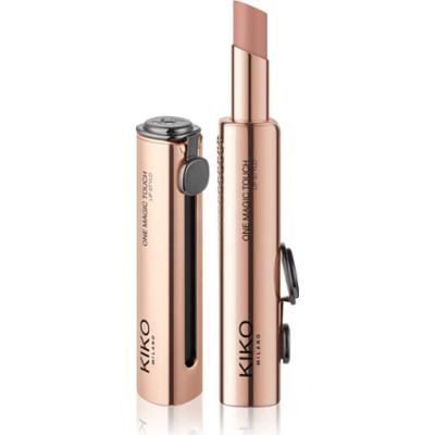 KIKO Milano One Magic Touch szminka półmatowa o działaniu nawilżającym odcień 02 Almond vibes 2.5 g