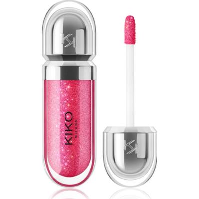 KIKO Milano 3D Hydra Lipgloss nawilżający błyszczyk do ust odcień 10 Sparkling Strawberry 6.5 ml