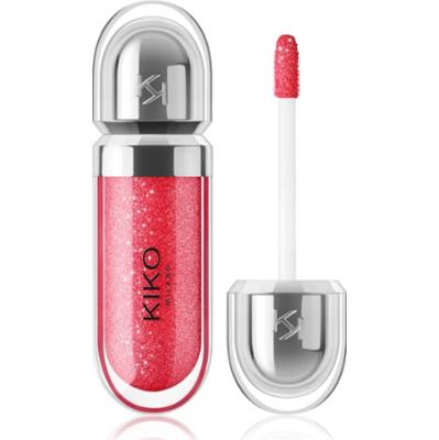 KIKO Milano 3D Hydra Lipgloss nawilżający błyszczyk do ust z efektem 3D odcień 12 Pearly Amaryllis Red 6.5 ml
