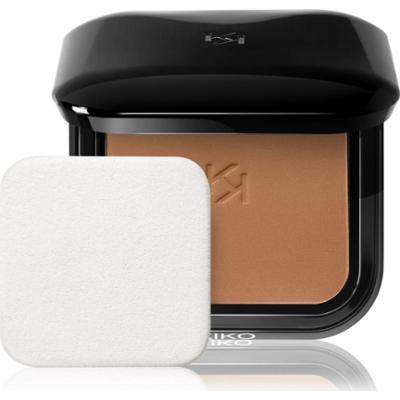 KIKO Milano Full Coverage Blurring Powder Foundation kompaktowy podkład pudrowy dla idealnego krycia odcień 80 Cocoa 10 g
