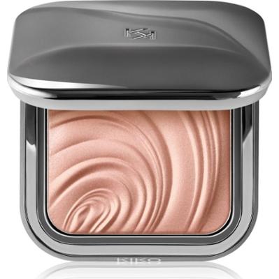 KIKO Milano Glow Fusion Intense Powder Highlighter kompaktowy rozświetlacz pudrowy odcień 02 Coral 10.5 g