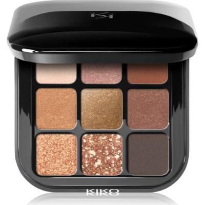 KIKO Milano Glamour Multi Finish paleta cieni do powiek odcień 02 Sunset Vibes 2.5 g