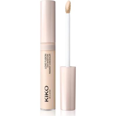 KIKO Milano Love Fusion 24H Moisture Radiant Concealer długotrwały korektor o działaniu nawilżającym odcień 01 Chantilly 8 ml