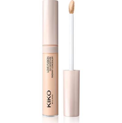 KIKO Milano Love Fusion 24H Moisture Radiant Concealer długotrwały korektor o działaniu nawilżającym odcień 04 Light Beige 8 ml