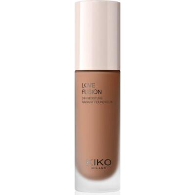 KIKO Milano Love Fusion 24H Moisture Radiant Foundation długotrwały podkład w kremie o działaniu nawilżającym odcień 8 Warm Rose 30 ml