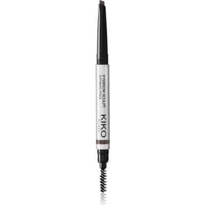 KIKO Milano Eyebrow Sculpt automatyczna kredka do brwi ze szczotką odcień 09 Warm Deep Brunettes 0.25 g