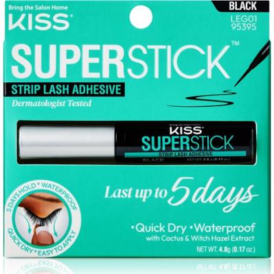 KISS Superstick Extended Wear klej do sztucznych rzęs Black 4.8 g