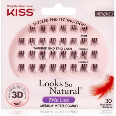 KISS Look So Natural kępki sztucznych rzęs z węzełkiem Lavish 30 szt.