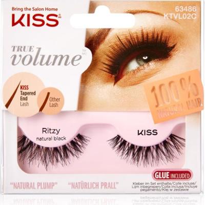 KISS True Volume Ritzy sztuczne rzęsy Natural Black 1 para