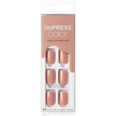 KISS imPRESS Color Short sztuczne paznokcie Sandbox 30 szt.