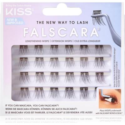 KISS Falscara Wisp kępki sztucznych rzęs z węzełkiem Lengthening Wisps 24 szt.