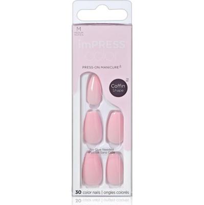 KISS imPRESS Color Medium sztuczne paznokcie Pink Dream 30 szt.