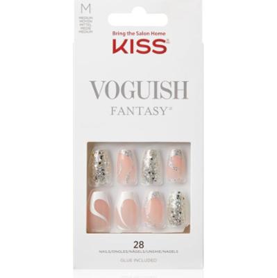 KISS Voguish Fantasy Fashspiration sztuczne paznokcie medium 28 szt.