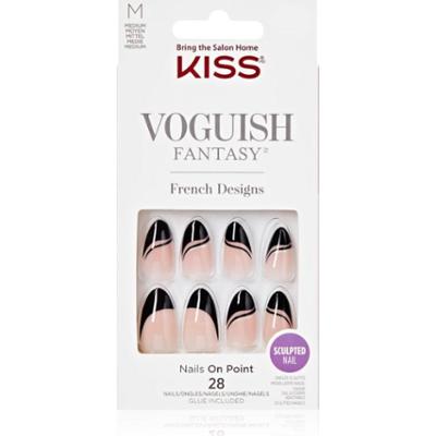 KISS Voguish Fantasy Magnifique sztuczne paznokcie medium Magnifique 28 szt.