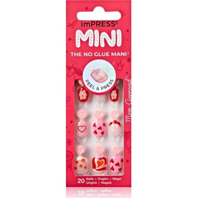 KISS imPRESS Mini sztuczne paznokcie samoprzylepne 28 szt.