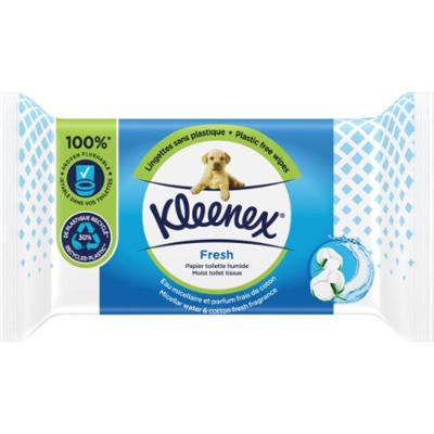 Kleenex Fresh nawilżany papier toaletowy 42 szt.