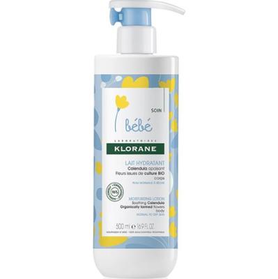 Klorane Bébé Calendula nawilżające mleczko do ciała dla dzieci od urodzenia 500 ml