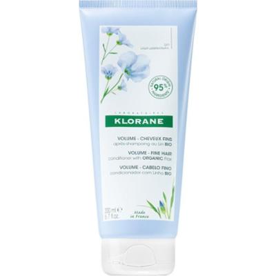Klorane Flax Fiber odżywka do włosów cienkich i delikatnych 200 ml