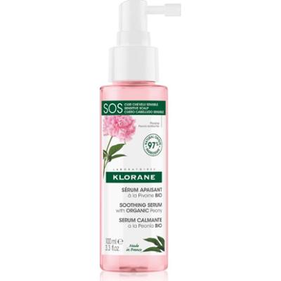 Klorane Peony Soothing Calming & Anti-Itching Serum kojące serum do wrażliwej i podrażnionej skóry głowy 100 ml
