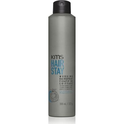 KMS Hair Stay Working Hairspray lakier do włosów do włosów zniszczonych częstym suszeniem 300 ml
