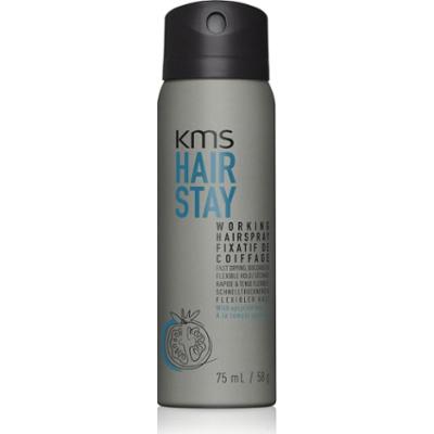 KMS Hair Stay Working Hairspray lakier do włosów do włosów zniszczonych częstym suszeniem 75 ml