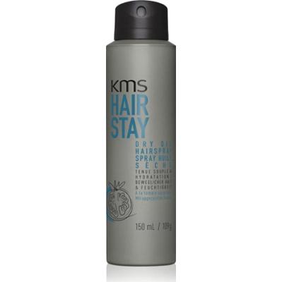 KMS Hair Stay Dry Oil Hairspray suchy spray olejowy z lekkim utrwaleniem 150 ml
