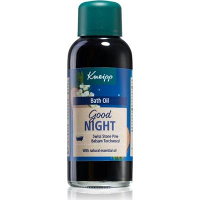 Kneipp Good Night kojący olejek do kąpieli Swiss Stone Pine & Balsam Torchwood 100 ml