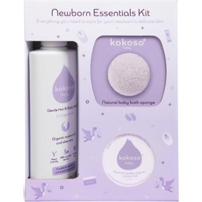 Kokoso Baby Newborn Essentials Kit zestaw upominkowy dla dzieci od urodzenia