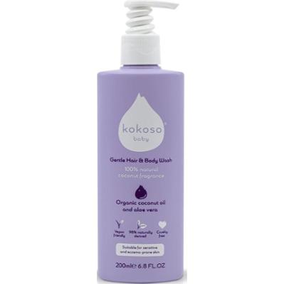 Kokoso Baby Kids żel do mycia ciała i włosów perfumowany dla dzieci 200 ml