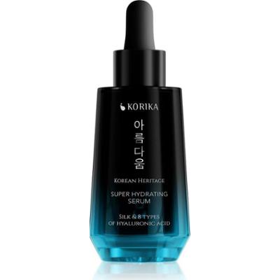 KORIKA Korean Heritage 8 Types of Hyaluronic Acid Premium Super Hydrating Serum nawilżające serum do twarzy z 8 rodzajami kwasu hialuronowego 30 ml