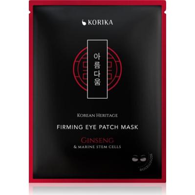 KORIKA Korean Heritage Ginseng & Marine Stem Cells Firming Eye Patch Mask maseczka ujędrniająca do okolic oczu 2 szt.