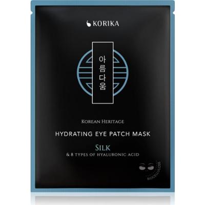 KORIKA Korean Heritage Silk & 8 Types of Hyaluronic Acid Hydrating Eye Patch Mask maseczka nawilżająca do okolic oczu 2 szt.