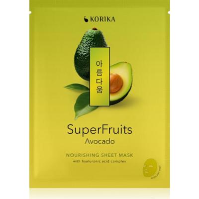 KORIKA SuperFruits Avocado - Nourishing Sheet Mask maska odżywcza w płacie 25 g