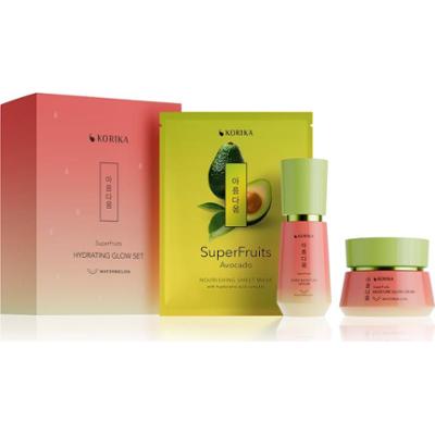 KORIKA SuperFruits Hydrating Glow set 3 pcs zestaw upominkowy intensywnie nawilżający
