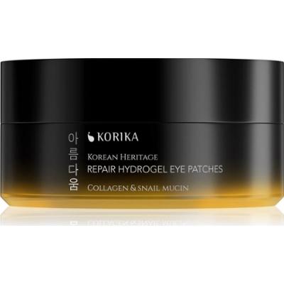 KORIKA Korean Heritage Collagen & Snail Mucin Repair Hydrogel Eye Patches wkładki hydrożelowe 60 szt.