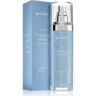 KORIKA HI-TECH LIPOSOME Hydrating solution Balancing fluid lekka emulsja nawilżająca 120 ml