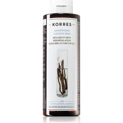 Korres Liquorice and Urtica szampon do włosów przetłuszczających się 250 ml