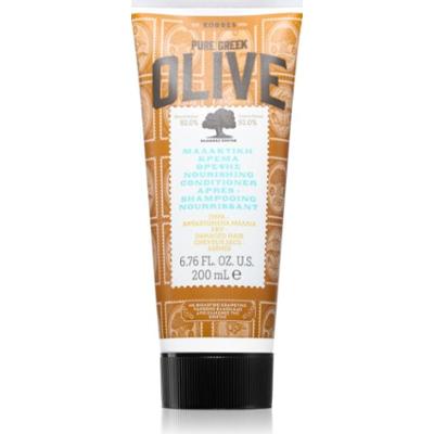 Korres Pure Greek Olive odżywka do włosów suchych i zniszczonych 200 ml