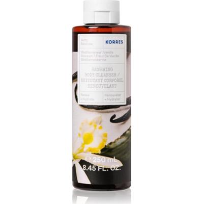 Korres Mediterranean Vanilla Blossom energetyzujący żel pod prysznic 250 ml