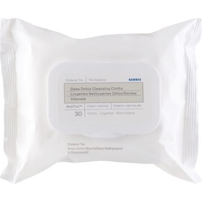 Korres Olympus Tea chusteczki oczyszczające do demakijażu 30 szt.