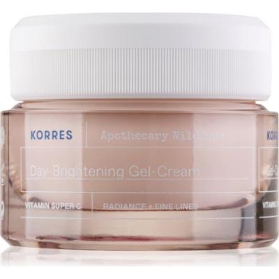 Korres Wild Rose nawilżający krem żelowy z efektem rozświetlającym 40 ml