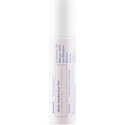 Korres Greek Yoghurt Wide Awake Eye Gel Roller rozjaśniające serum pod oczy roll-on 15 ml