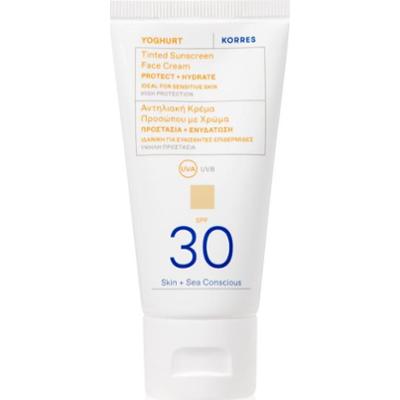 Korres Yoghurt Tinted Sunscreen tonujący krem ochronny SPF 30 50 ml