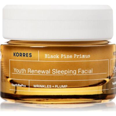 Korres Black Pine Primus nocny krem do twarzy przeciw oznakom starzenia 40 ml
