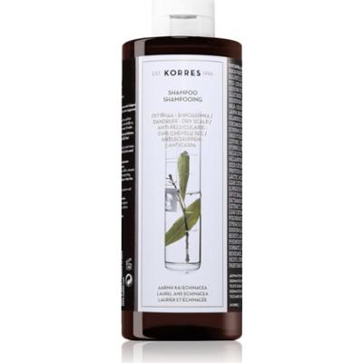 Korres Laurel & Echinacea szampon przeciwłupieżowy do skóry suchej 400 ml