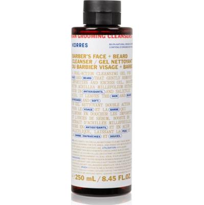 Korres Athenian Grooming żel oczyszczający do twarzy i zarostu 250 ml