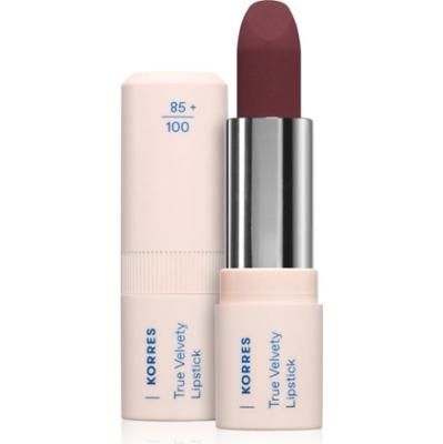 Korres True Velvety Lipstick kremowa szminka o satynowym wykończeniu odcień Wine Red 3 g