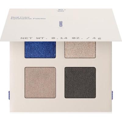 Korres Real Color Natural Palette paleta cieni do powiek odcień 02 Smokey Sea 4 g