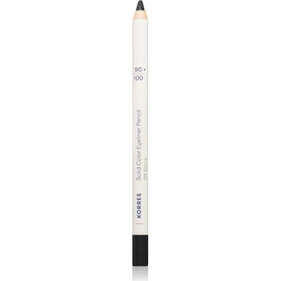 Korres Solid Color Eyeliner Pencil kremowa kredka do oczu odcień Black 1.2 g