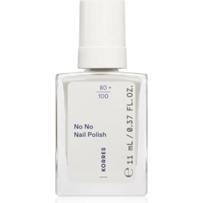 Korres No No Nail Polish lakier pielęgnujący do paznokci odcień 02 Milky White 11 ml